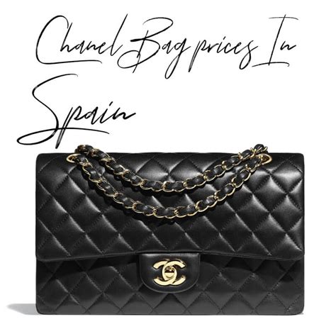 chanel bag spain|Chanel bag price euro.